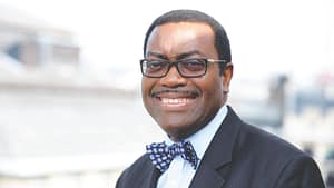 Dr Adesina Akinwumi , AfDB President