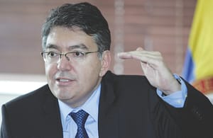 MAURICIO CARDENAS SANTA MARIA, MINISTRO DE HACIENDA. (COLPRENSA-MINMINAS JAIRO CASTILLA).