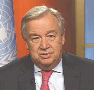 Antonio Guterres: UN Secretary General