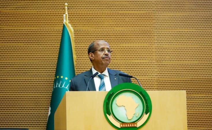 Chairperson of AU Commission, Mahmoud Ali Youssouf